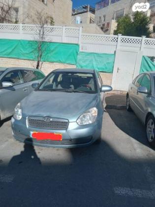 יונדאי אקסנט (עד 2012) GL אוט' 1.4 (97 כ''ס) בנזין 2010 למכירה בירושלים