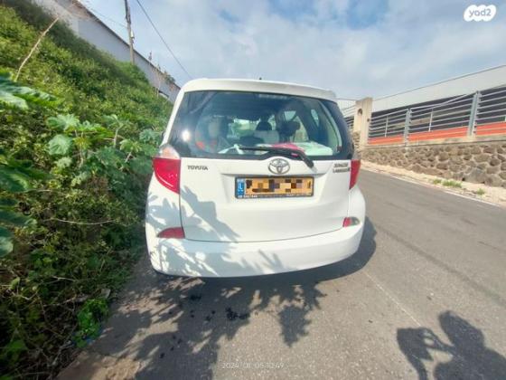 טויוטה ספייס ורסו Terra אוט' 1.3 (99 כ"ס) בנזין 2012 למכירה בטבריה