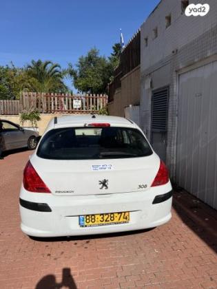 פיג'ו 308 Comfort Plus אוט' 1.6 (120 כ"ס) בנזין 2011 למכירה בראשון לציון