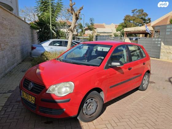 פולקסווגן פולו Trendline ידני 1.4 (80 כ''ס) בנזין 2008 למכירה בבאר שבע