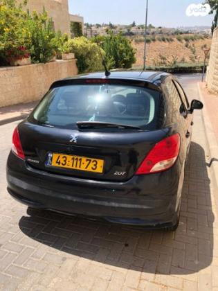 פיג'ו 207 Trendy אוט' 1.6 (120 כ"ס) בנזין 2010 למכירה במעלה אדומים