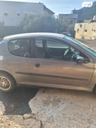פיג'ו 206 XS ידני 3 דל' 1.6 (90 כ"ס) בנזין 2000 למכירה בראס אל עין