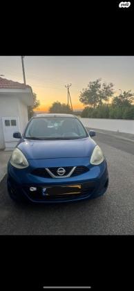 ניסאן מיקרה Visia אוט' 1.2 (80 כ''ס) בנזין 2015 למכירה בתל אביב יפו