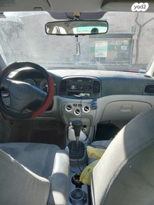 יונדאי אקסנט (עד 2012) GL אוט' 1.4 (97 כ''ס) בנזין 2010 למכירה בירושלים