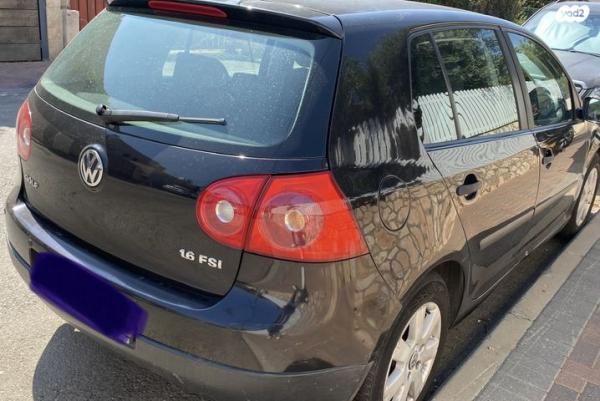 פולקסווגן גולף Generation אוט' 5 דל' 1.6 (115 כ''ס) בנזין 2007 למכירה בהרצליה