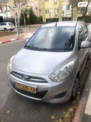 יונדאי i10 Inspire ידני 1.1 (69 כ''ס) בנזין 2012 למכירה בפתח תקווה