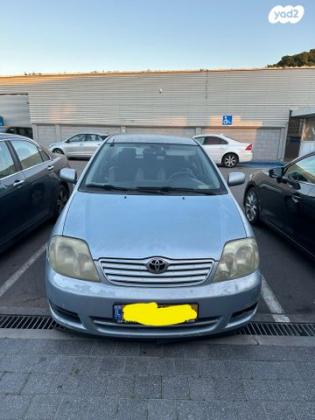 טויוטה קורולה Sun אוט' 1.6 (110 כ''ס) בנזין 2007 למכירה באשקלון