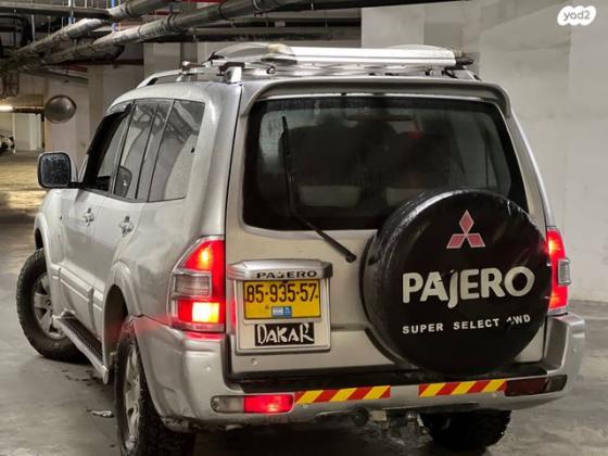 מיצובישי פג'רו ארוך 4X4 Dakar אוט' דיזל 7 מק' 3.2 (160 כ''ס) דיזל 2005 למכירה בירושלים