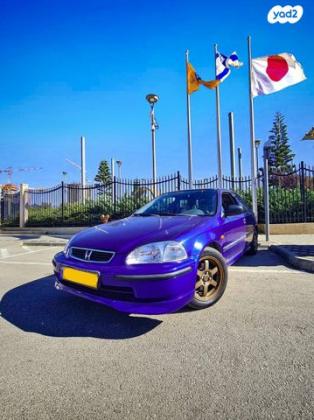 הונדה סיוויק קופה / הצ'בק S אוט' 3 דל' 1.4 בנזין 1998 למכירה בנתניה