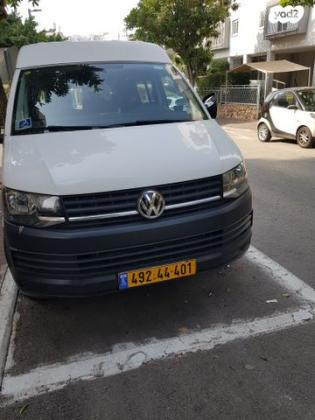 פולקסווגן טרנספורטר מסחרי/נוסעים Kombi קצר אוט' דיזל 2-3 מק' 3 דל' 2.0 (150 כ"ס) דיזל 2018 למכירה בראשון לציון