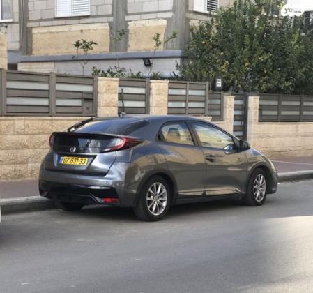 הונדה סיוויק האצ'בק החדשה Comfort אוט' 1.8 (142 כ''ס) בנזין 2016 למכירה בבאר שבע
