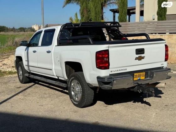 שברולט סילברדו 2500 4X4 LTZ דאבל קבינה אוט' דיזל 6.6 (445 כ''ס) דיזל 2017 למכירה בחיפה