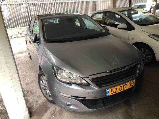 פיג'ו 308 Active אוט' 1.2 (130 כ''ס) בנזין 2016 למכירה בתל אביב יפו