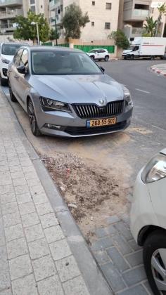 סקודה סופרב (עד 2019) Style אוט' 2.0 (220 כ"ס) בנזין 2017 למכירה בבאר שבע
