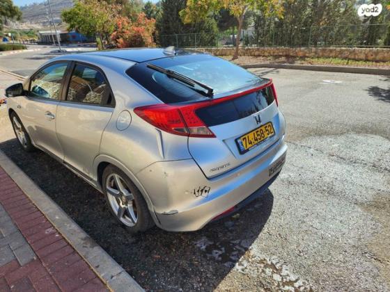 הונדה סיוויק האצ'בק החדשה Comfort ידני 1.8 (142 כ''ס) בנזין 2013 למכירה באבני חפץ