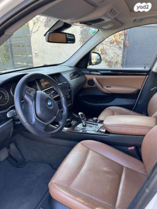 ב.מ.וו X3 4X4 XDRIVE28I X-Line אוט' 2.0 (245 כ''ס) בנזין 2017 למכירה בתל אביב יפו