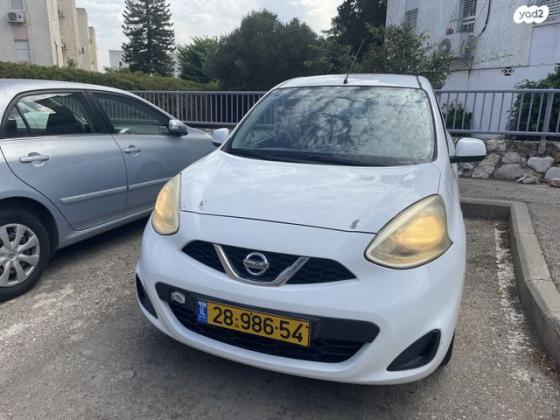 ניסאן מיקרה Visia אוט' 1.2 (80 כ''ס) בנזין 2014 למכירה בעכו
