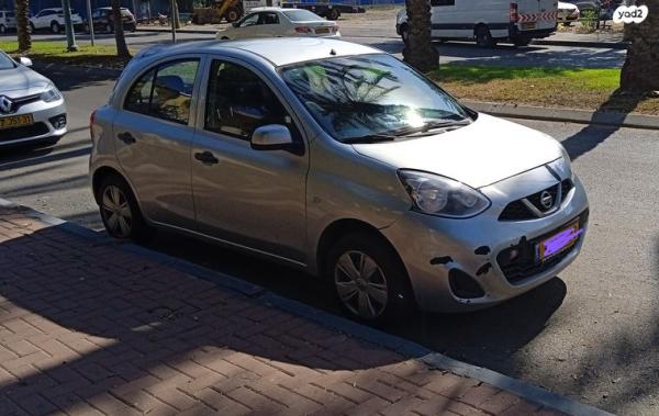 ניסאן מיקרה Visia ידני 1.2 (80 כ''ס) בנזין 2015 למכירה ברמלה