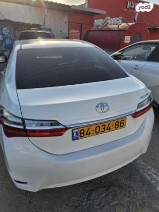 טויוטה קורולה Sun אוט' 1.6 (132 כ"ס) בנזין 2018 למכירה בחיפה