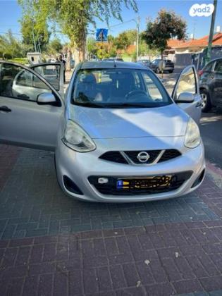 ניסאן מיקרה Visia אוט' 1.2 (80 כ''ס) בנזין 2017 למכירה בנס ציונה