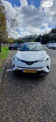 טויוטה C-HR Club הייבריד אוט' 1.8 (98 כ''ס) בנזין 2019 למכירה בחיפה