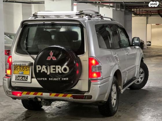 מיצובישי פג'רו ארוך 4X4 Dakar אוט' דיזל 7 מק' 3.2 (160 כ''ס) דיזל 2005 למכירה בירושלים