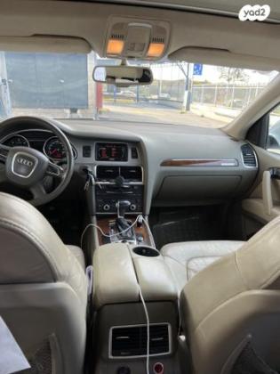 אאודי Q7 4X4 Tech Pack אוט' דיזל 7 מק' 3.0 (240 כ''ס) דיזל 2009 למכירה בראשון לציון