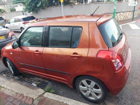 סוזוקי סוויפט GLX אוט' 1.5 (101 כ''ס) בנזין 2008 למכירה בפתח תקווה