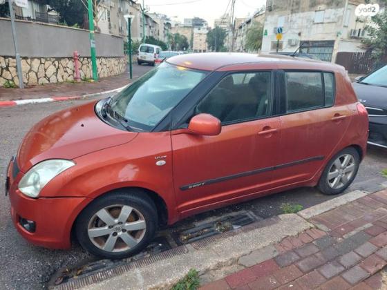 סוזוקי סוויפט GLX אוט' 1.5 (101 כ''ס) בנזין 2008 למכירה בפתח תקווה