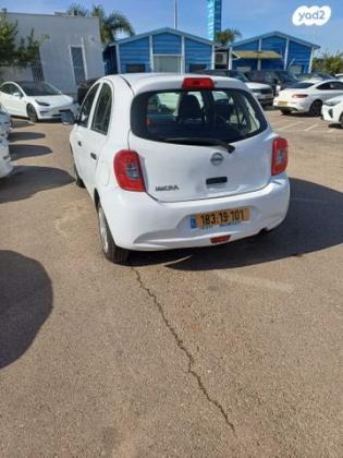 ניסאן מיקרה Visia אוט' 1.2 (80 כ''ס) בנזין 2017 למכירה בתל אביב יפו