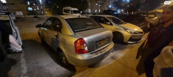 יונדאי אקסנט (עד 2012) GL אוט' 1.4 (97 כ''ס) בנזין 2008 למכירה בירושלים