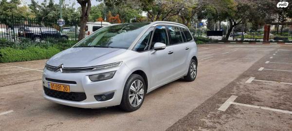 סיטרואן C4 פיקאסו Exclusive אוט' 7 מק' 1.6 (165 כ''ס) בנזין 2015 למכירה בנורדיה