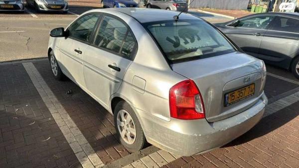 יונדאי אקסנט (עד 2012) GL אוט' 1.4 (97 כ''ס) בנזין 2010 למכירה בתל אביב יפו