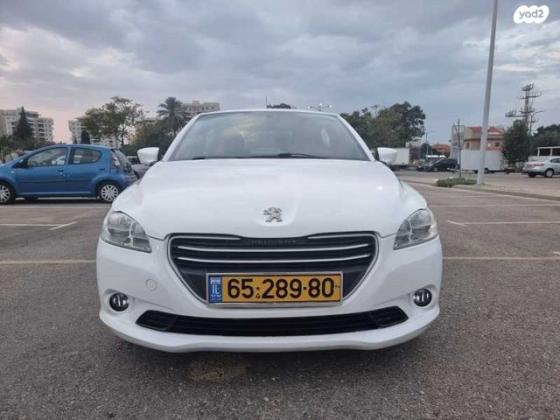 פיג'ו 301 Active אוט' 1.6 (115 כ"ס) בנזין 2017 למכירה ברחובות