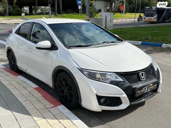הונדה סיוויק האצ'בק החדשה Sport Design אוט' 1.8 (142 כ''ס) בנזין 2015 למכירה בתל אביב יפו