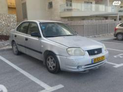 יונדאי אקסנט (עד 2012) Family GL אוט' 4 דל' 1.5 (91 כ''ס) בנזין 2005 למכ
