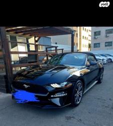 פורד מוסטנג Ecoboost קבריולט אוט' (2294 נפח) 2.3 (310 כ''ס) בנזין 2020