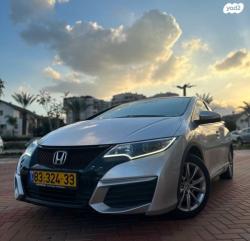 הונדה סיוויק האצ'בק החדשה Comfort אוט' 1.8 (142 כ''ס) בנזין 2015 למ