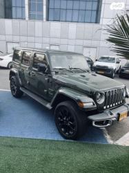 ג'יפ / Jeep רנגלר ארוך 4X4 Sahara 4XE היברידי אוט' 2.0 (375 כ''ס) היברי