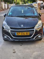 פיג'ו 208 Active Pro אוט' 1.2 (110 כ"ס) בנזין 2017 למכירה ברמת גן