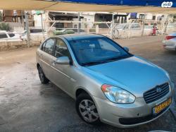 יונדאי אקסנט (עד 2012) GLS אוט' 1.6 (112 כ''ס) בנזין 2008 למכירה בנת