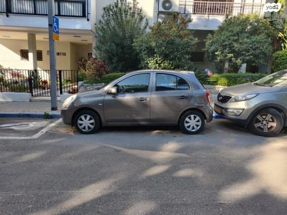ניסאן מיקרה Visia אוט' 1.2 (80 כ''ס) בנזין 2013 למכירה בתל אביב יפו