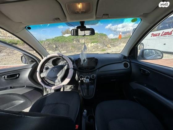 יונדאי i10 Inspire אוט' 1.1 (69 כ"ס) בנזין 2012 למכירה בבית שמש