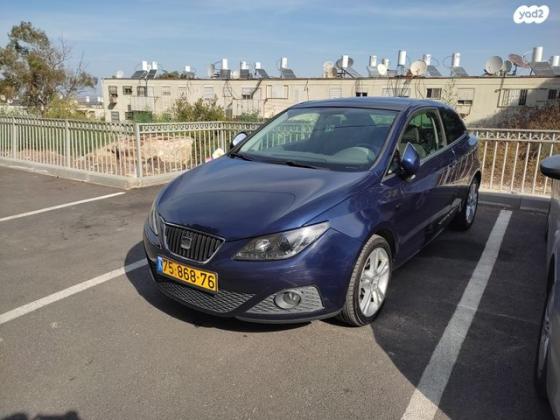 סיאט איביזה Sport ידני 3 דל' 1.4 (85 כ''ס) בנזין 2012 למכירה בקרית אתא