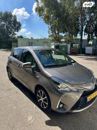 טויוטה יאריס הייבריד Style אוט' 1.5 (73 כ"ס) בנזין 2019 למכירה במשמר השבעה