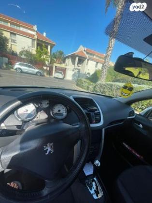 פיג'ו 207 Active אוט' 1.6 (120 כ"ס) בנזין 2012 למכירה בחולון