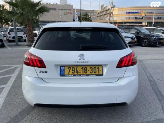 פיג'ו 308 Premium אוט' 1.2 (130 כ''ס) בנזין 2020 למכירה ב