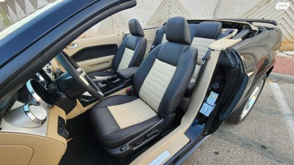 פורד מוסטנג GT-Premium קבריולט 4.6 (296 כ''ס) בנזין 2008 למכירה בנס ציונה