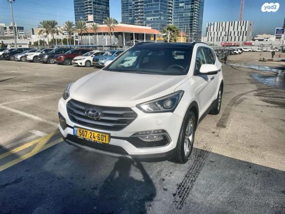 יונדאי סנטה פה 4X4 Luxury אוט' בנזין 7 מק' 2.4 (192 כ"ס) בנזין 2018 למכירה ב