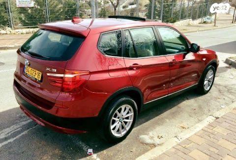 ב.מ.וו X3 4X4 XDRIVE20D Business אוט' דיזל 2.0 (184 כ''ס) דיזל 2011 למכירה בחולון